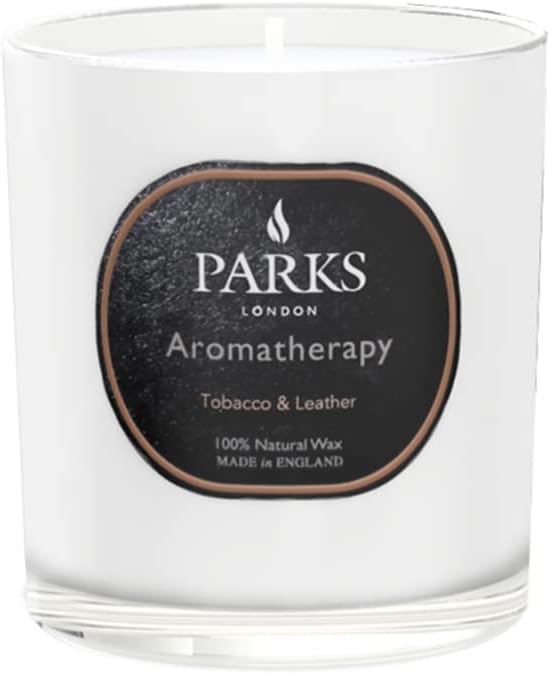 Aromatherapy Tobacco &amp; Leather Candle 220g 