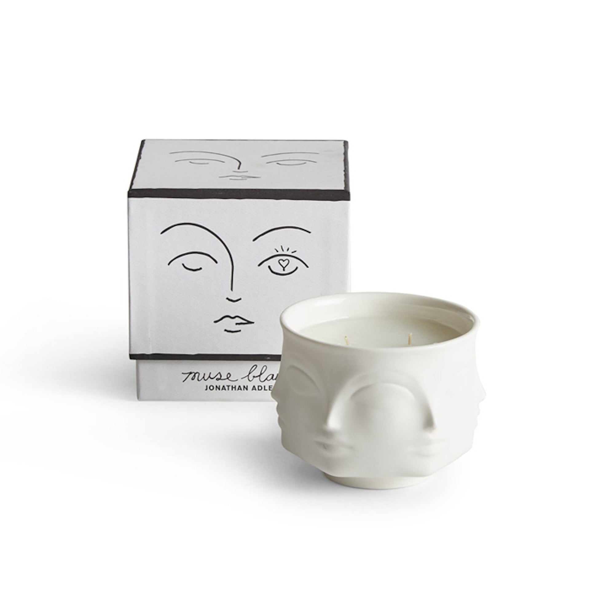 Muse Blanc Ceramic Candle 368g ThePerfumeWorld