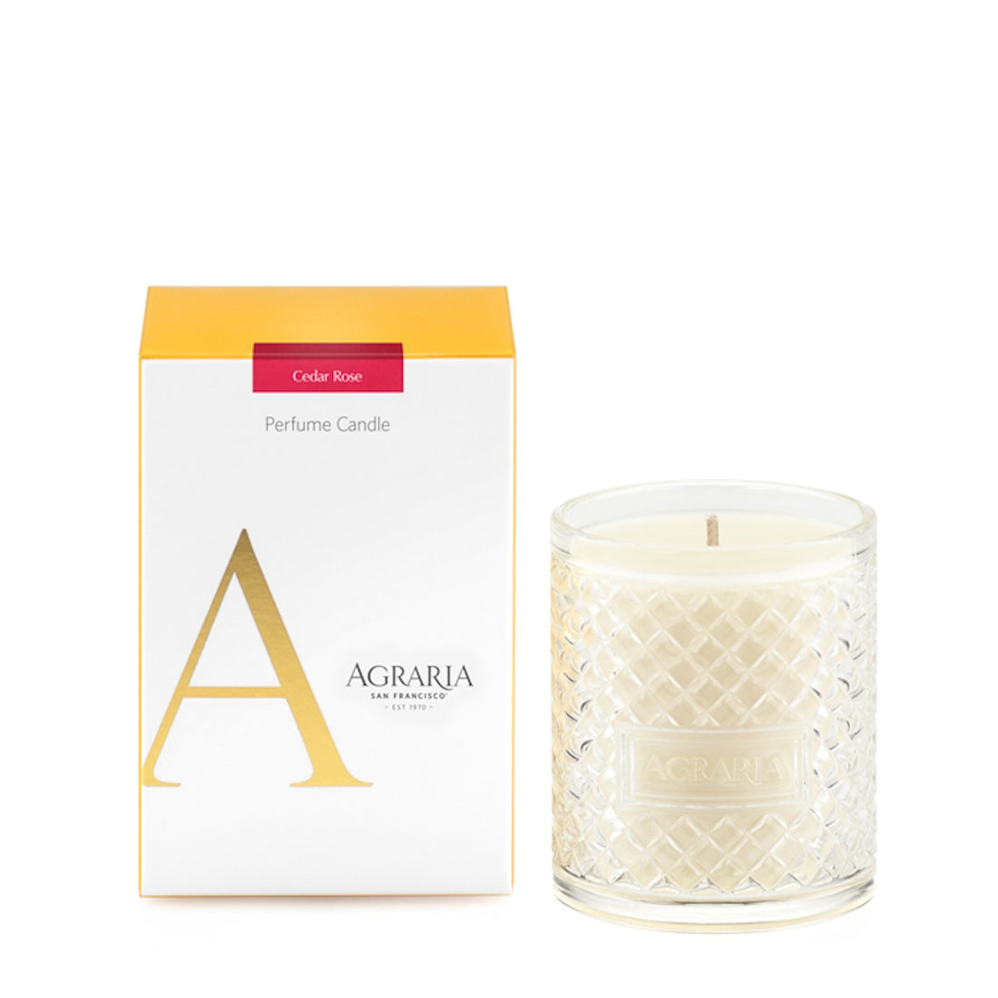 Agraria Cedar Rose 198g Candle