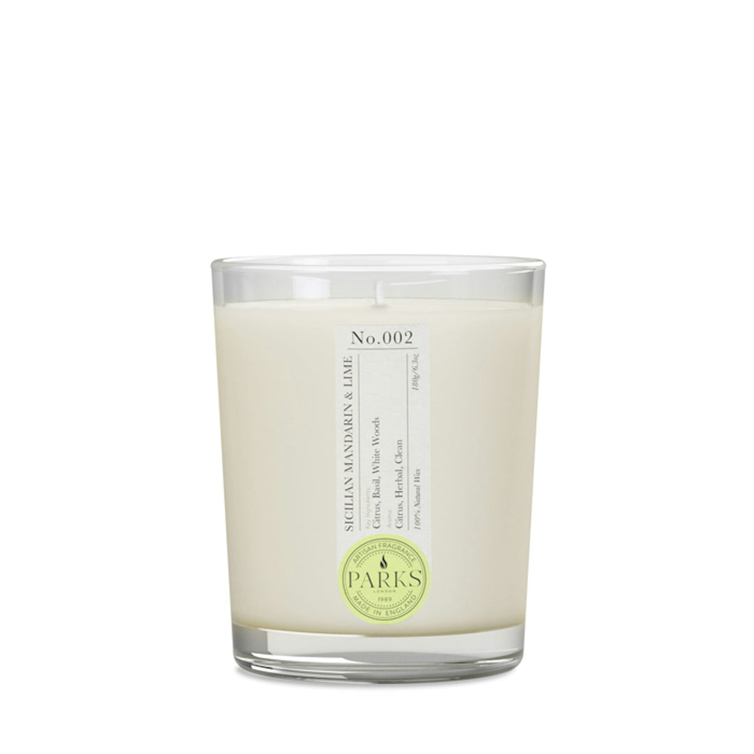 Home Sicilian Mandarin &amp; Lime Candle 180ml 