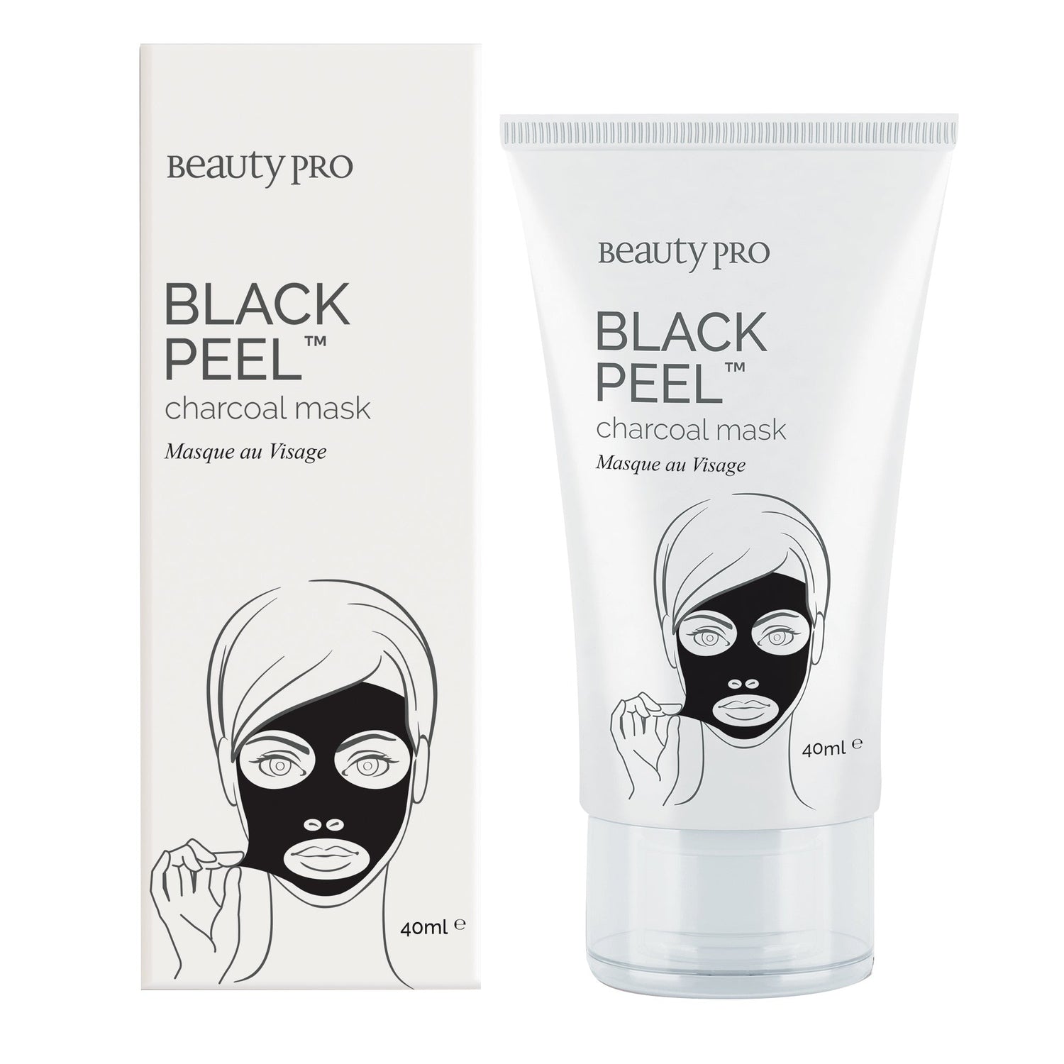 Black Peel-Off Mask With Activiated Charcoal - 40ml ThePerfumeWorld