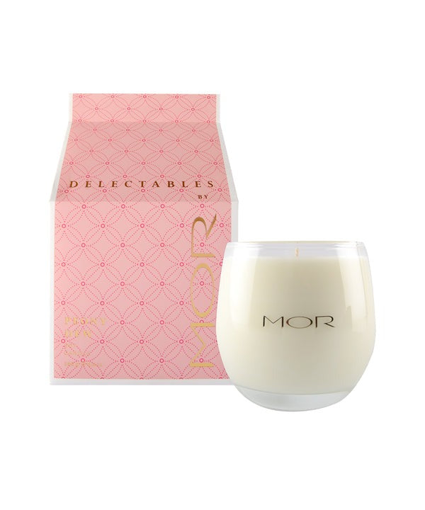 MOR Peony Dew Soy Candle 250g ThePerfumeWorld