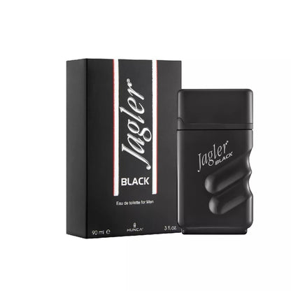 Jagler Black Eau De Toilette For Men,Perfume,90 Ml,By Hunca