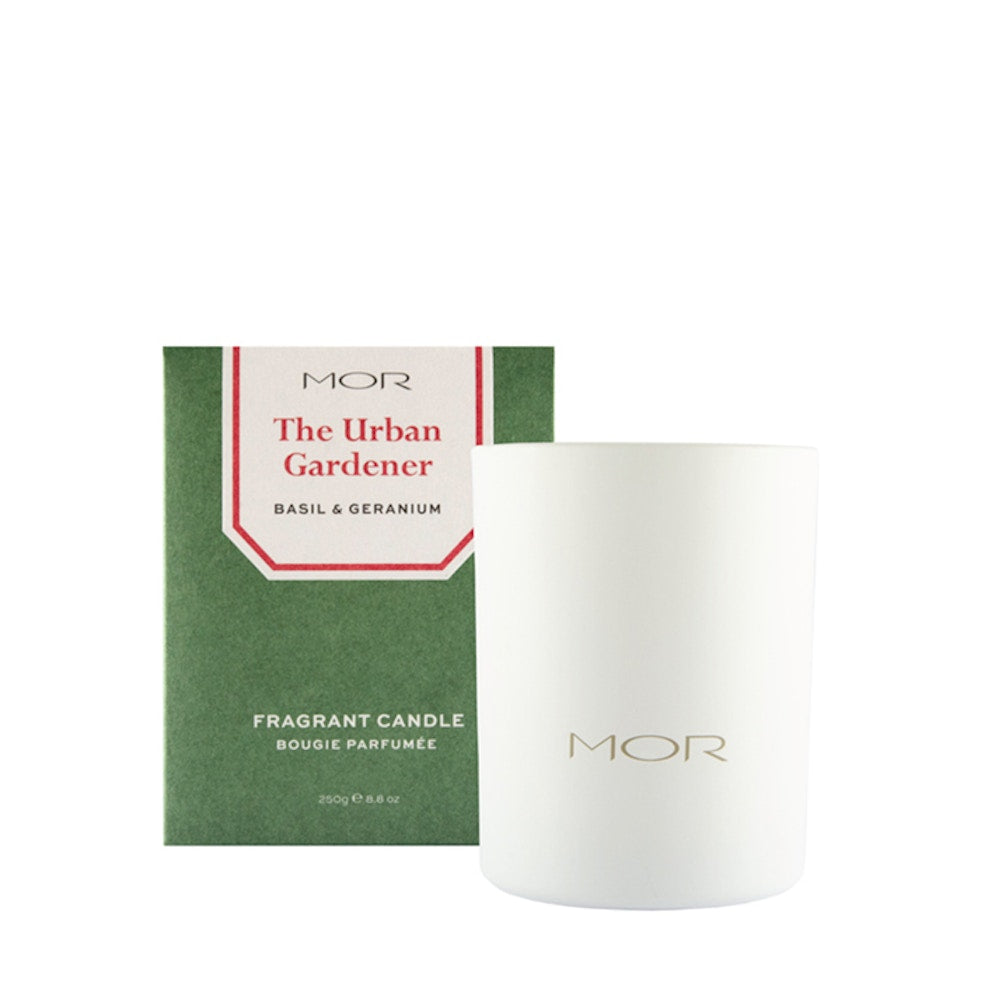 MOR The Urban Gardener Scented Candle 250g ThePerfumeWorld