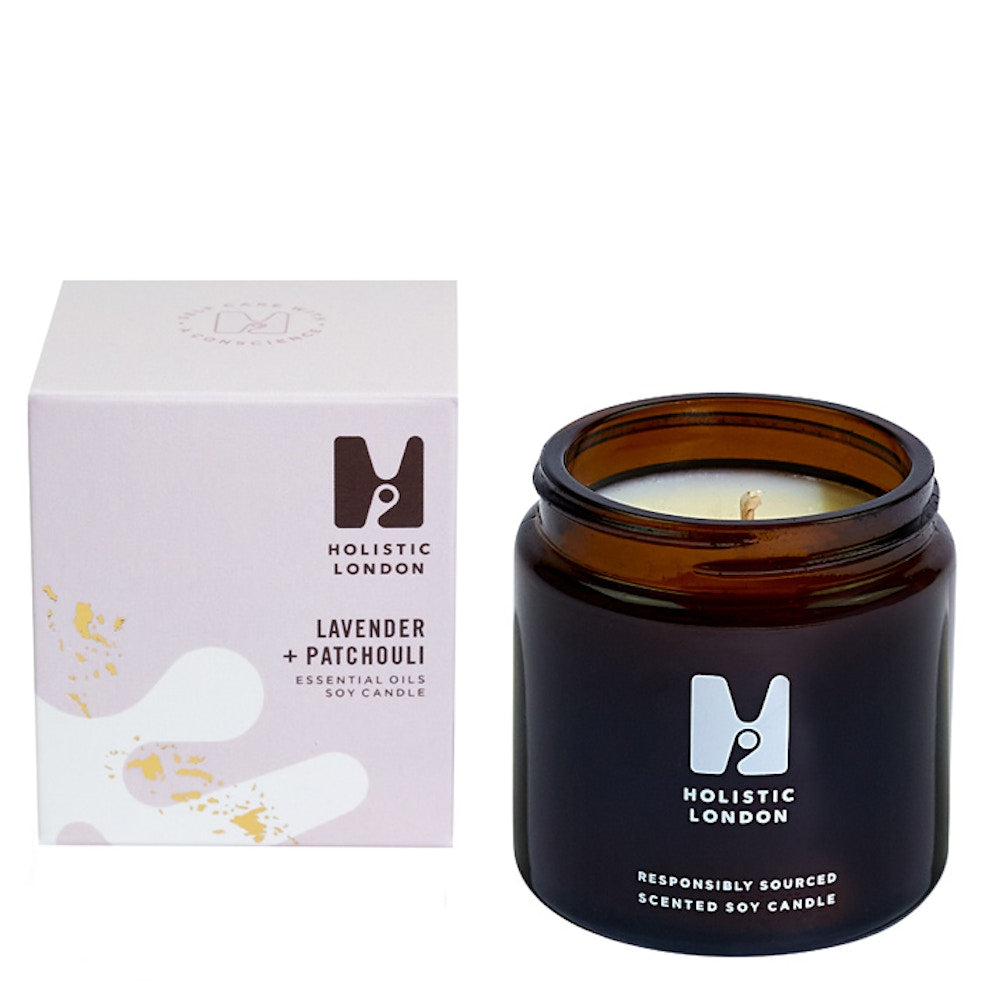 Lavendar And Patchouli Small Candle ThePerfumeWorld