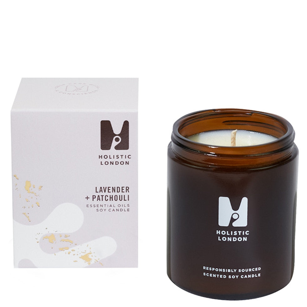 Lavendar And Patchouli Medium Candle ThePerfumeWorld