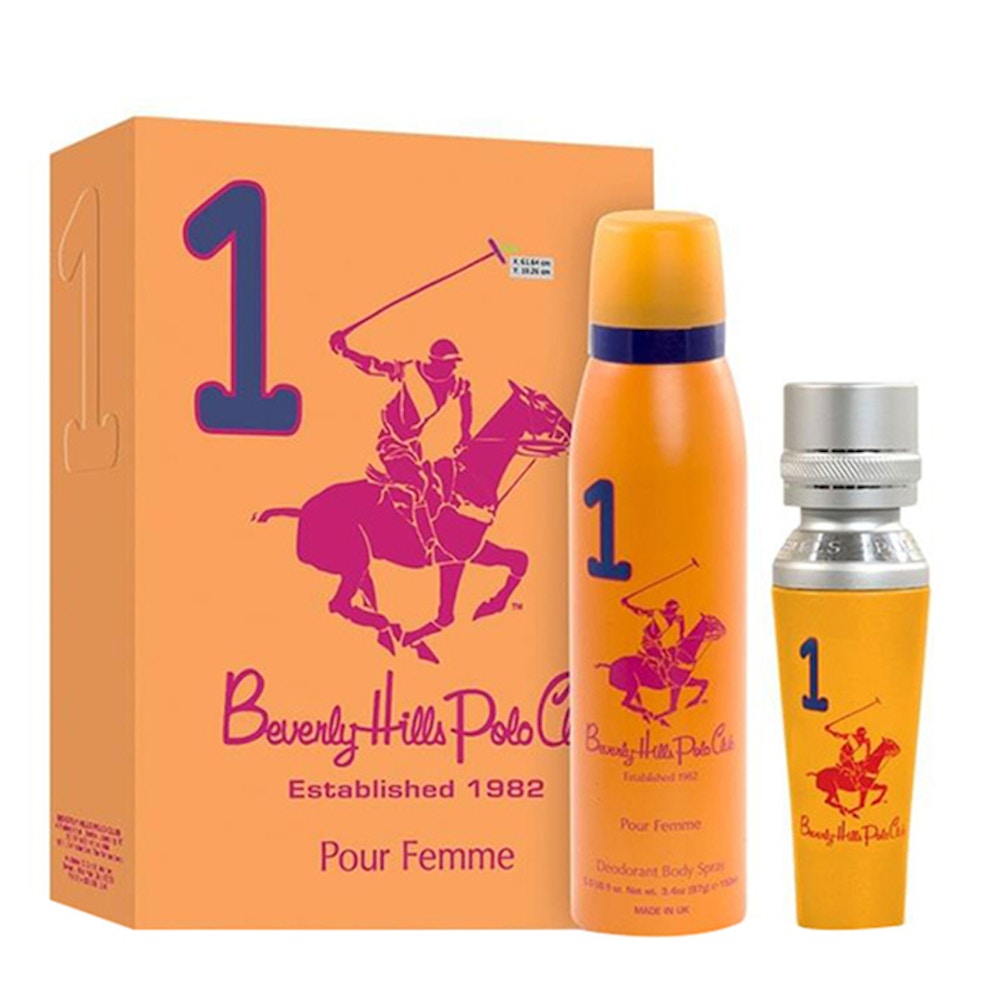 Beverly Hills Polo Club 1 100ml EDP Gift Set