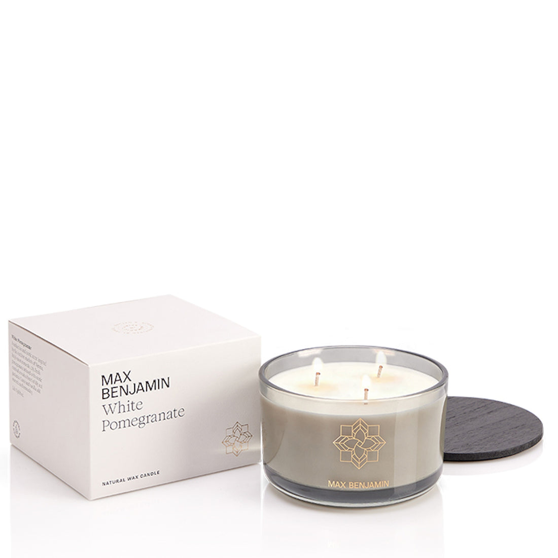 White Pomegranate 3-Wick Candle 560g ThePerfumeWorld